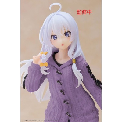 MAJO NO TABI TABI Wandering Witch: The Journey of Elaina - Elaina Knit Dress Ver. Taito PVC Figure 18 cm