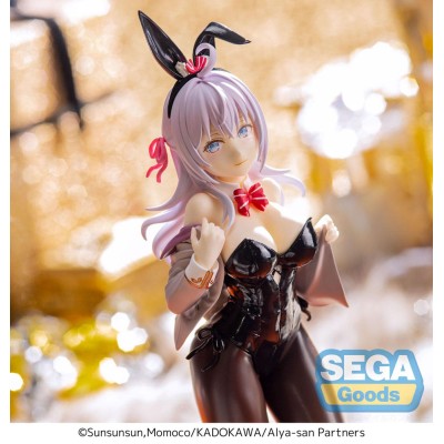 ALYA SOMETIMES HIDES HER FEELINGS IN RUSSIAN - Alya Bunny Ver. Luminasta Sega PVC Figure 20 cm