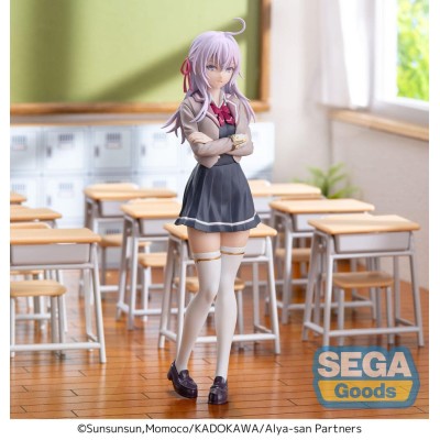 ALYA SOMETIMES HIDES HER FEELINGS IN RUSSIAN - Alya Uniform Ver. Sega PVC Figure 18 cm