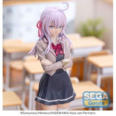 ALYA SOMETIMES HIDES HER FEELINGS IN RUSSIAN - Alya Uniform Ver. Sega PVC Figure 18 cm