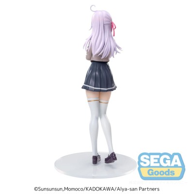 ALYA SOMETIMES HIDES HER FEELINGS IN RUSSIAN - Alya Uniform Ver. Sega PVC Figure 18 cm