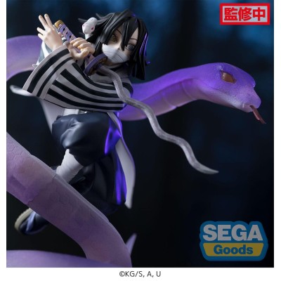 DEMON SLAYER - Obanai Iguro Hashira Training Arc Xross Link Anime Sega PVC Figure 14 cm