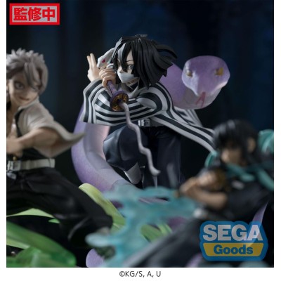 DEMON SLAYER - Obanai Iguro Hashira Training Arc Xross Link Anime Sega PVC Figure 14 cm