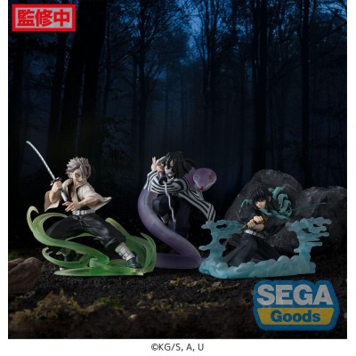 DEMON SLAYER - Sanemi Shinazugawa Hashira Training Arc Xross Link Anime Sega PVC Figure 12 cm