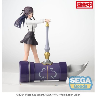 I MAY BE A GUILD RECEPTIONIST, BUT I'LL SOLO ANY BOSS TO CLOCK OUT ON TIME (Girumasu) - Alina Clover Luminasta Sega PVC Figure 1