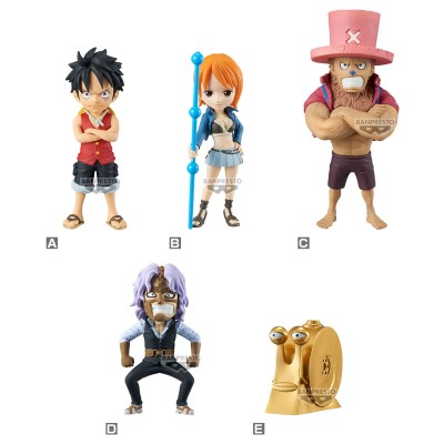 ONE PIECE - Enies Lobby 1 World Collectable Figure Complete Pack 7 cm