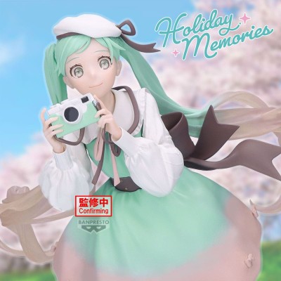 HATSUNE MIKU - Holiday Memories Camera Banpresto PVC Figure 20 cm