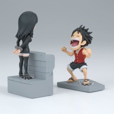 ONE PIECE - Monkey.D.Luffy & Nico Robin Log Stories World Collectable Figure Banpresto PVC Figure 10 cm