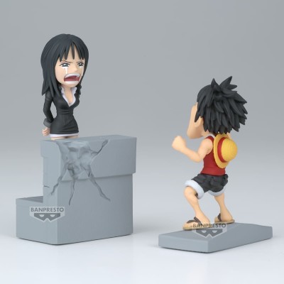 ONE PIECE - Monkey.D.Luffy & Nico Robin Log Stories World Collectable Figure Banpresto PVC Figure 10 cm