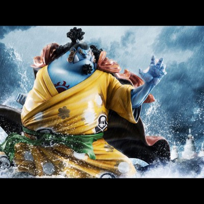 ONE PIECE - Knight of the Sea Jinbe Portrait Of Pirates SA-MAXIMUM MegaHouse PVC Figure 25 cm