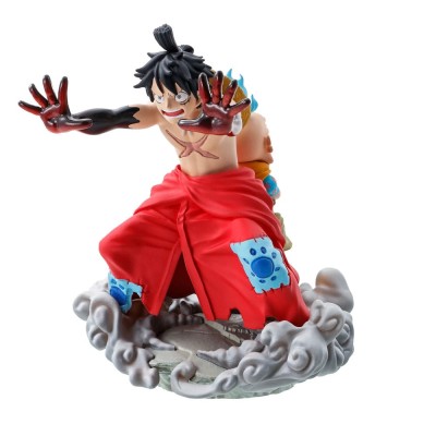 ONE PIECE - Petitrama PVC Mini Statue Logbox Re Birth Wanokuni Vol. 2 MegaHouse Set 9 cm