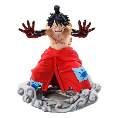 ONE PIECE - Petitrama PVC Mini Statue Logbox Re Birth Wanokuni Vol. 2 MegaHouse Set 9 cm