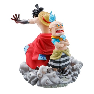 ONE PIECE - Petitrama PVC Mini Statue Logbox Re Birth Wanokuni Vol. 2 MegaHouse Set 9 cm