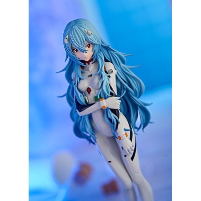 EVANGELION - Rei Ayanami Long Hair Ver. Pop Up Parade Good Smile Company PVC Figure 17 cm (3rd-run)