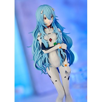 EVANGELION - Rei Ayanami Long Hair Ver. Pop Up Parade Good Smile Company PVC Figure 17 cm (3rd-run)