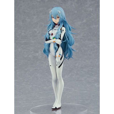 EVANGELION - Rei Ayanami Long Hair Ver. Pop Up Parade Good Smile Company PVC Figure 17 cm (3rd-run)