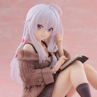 MAJO NO TABI TABI Wandering Witch: The Journey of Elaina - Elaina Casual clothes Desktop Cute Taito PVC Figure 13 cm