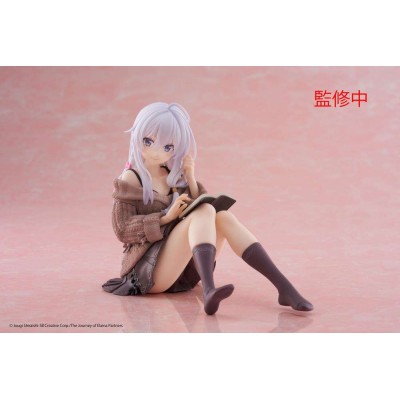 MAJO NO TABI TABI Wandering Witch: The Journey of Elaina - Elaina Casual clothes Desktop Cute Taito PVC Figure 13 cm