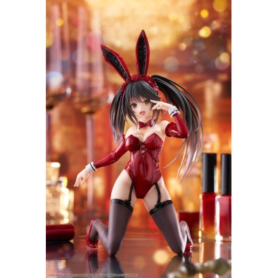 DATE A LIVE - Tokisaki Kurumi Bunny ver. Desktop Cute Taito PVC Figure 13 cm