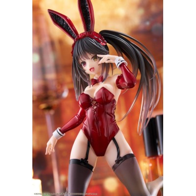 DATE A LIVE - Tokisaki Kurumi Bunny ver. Desktop Cute Taito PVC Figure 13 cm