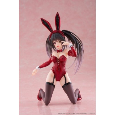 DATE A LIVE - Tokisaki Kurumi Bunny ver. Desktop Cute Taito PVC Figure 13 cm