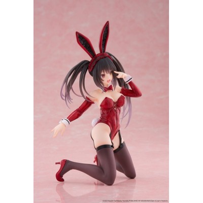 DATE A LIVE - Tokisaki Kurumi Bunny ver. Desktop Cute Taito PVC Figure 13 cm