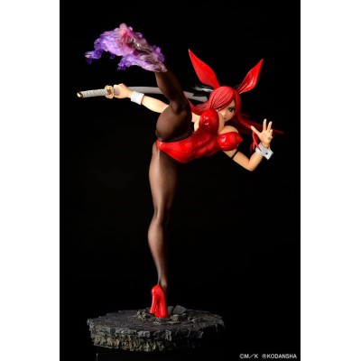 FAIRY TAIL - Erza Scarlet High Kick Crimson Bunny Ver. 1/6 Orca Toys PVC Figure 37 cm