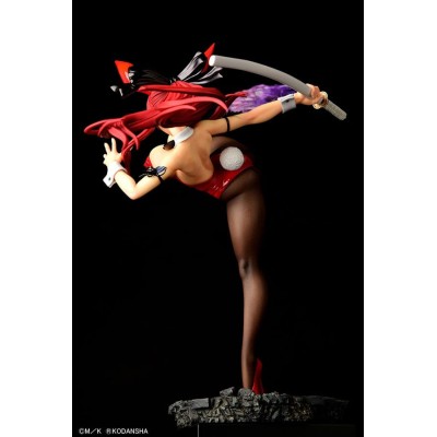 FAIRY TAIL - Erza Scarlet High Kick Crimson Bunny Ver. 1/6 Orca Toys PVC Figure 37 cm