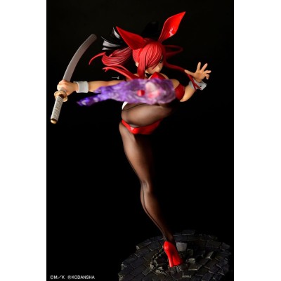 FAIRY TAIL - Erza Scarlet High Kick Crimson Bunny Ver. 1/6 Orca Toys PVC Figure 37 cm