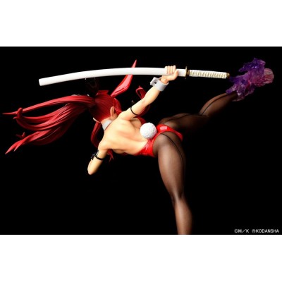 FAIRY TAIL - Erza Scarlet High Kick Crimson Bunny Ver. 1/6 Orca Toys PVC Figure 37 cm