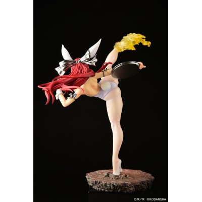 FAIRY TAIL - Erza Scarlet High Kick White Bunny Ver. 1/6 Orca Toys PVC Figure 37 cm