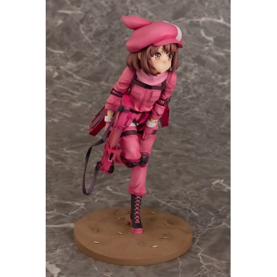 SWORD ART ONLINE Alternative Gun Gale Online II - Llenn Desert Bullet Ver. 1/7 Plum PVC Figure 22 cm