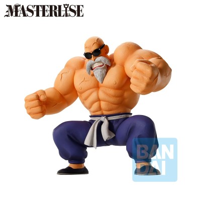 DRAGON BALL Z - Master Roshi Masterlise Ichibansho Son Goku Training Section Bandai PVC Figure 21 cm