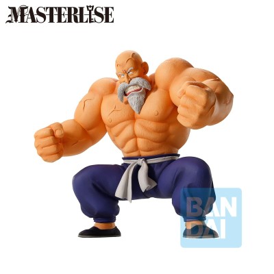 DRAGON BALL Z - Master Roshi Masterlise Ichibansho Son Goku Training Section Bandai PVC Figure 21 cm