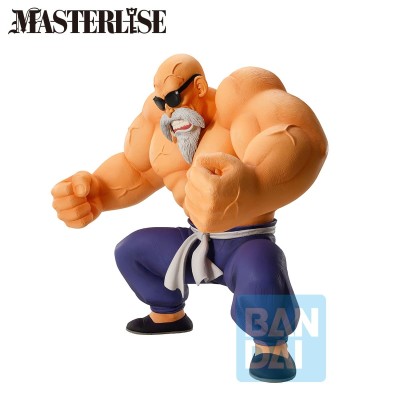 DRAGON BALL Z - Master Roshi Masterlise Ichibansho Son Goku Training Section Bandai PVC Figure 21 cm