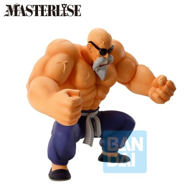 DRAGON BALL Z - Master Roshi Masterlise Ichibansho Son Goku Training Section Bandai PVC Figure 21 cm