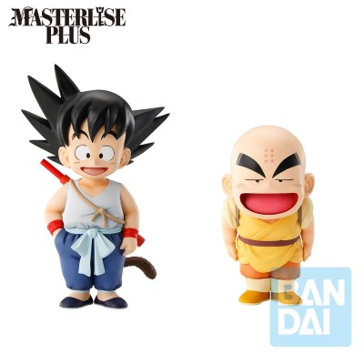 DRAGON BALL Z - Son Goku & Krillin Masterlise Ichibansho Son Goku Training Section Bandai PVC Figure 13 cm