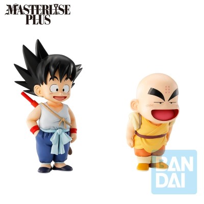 DRAGON BALL Z - Son Goku & Krillin Masterlise Ichibansho Son Goku Training Section Bandai PVC Figure 13 cm