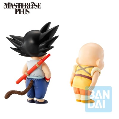 DRAGON BALL Z - Son Goku & Krillin Masterlise Ichibansho Son Goku Training Section Bandai PVC Figure 13 cm