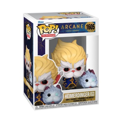 ARCANE League of Legends - Heimerdinger w/Poro Funko Pop 1605