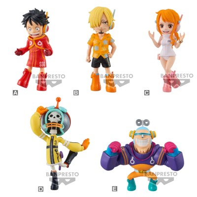 ONE PIECE - Egg Head 1 World Collectable Figure Complete Pack 7 cm