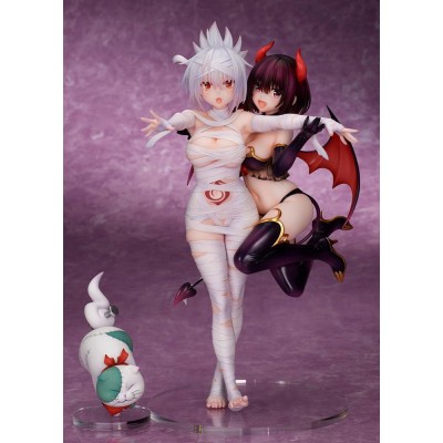 AYAKASHI TRIANGLE - Matsuri Kazamaki & Suzu Kanade & Shirogane Flare PVC Figure 25 cm