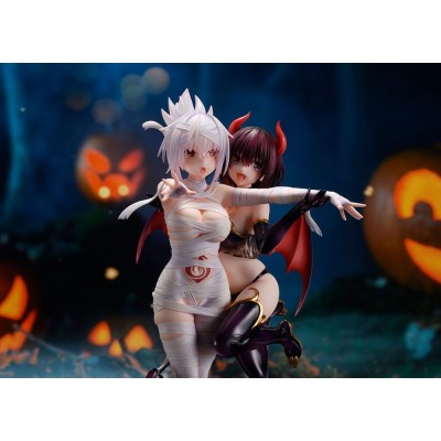 AYAKASHI TRIANGLE - Matsuri Kazamaki & Suzu Kanade & Shirogane Flare PVC Figure 25 cm