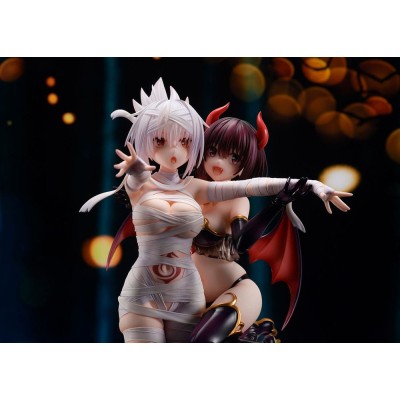 AYAKASHI TRIANGLE - Matsuri Kazamaki & Suzu Kanade & Shirogane Flare PVC Figure 25 cm