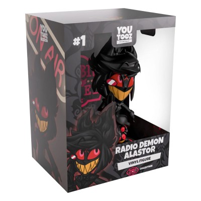 HAZBIN HOTEL - Radio Demon Alastor Youtooz Vinyl Figure 14 cm