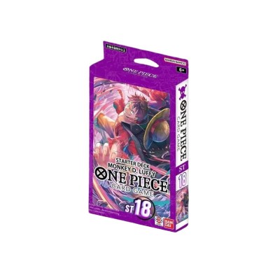 ONE PIECE CARD GAME - Starter Deck Purple Monkey.D.Luffy [ST-18] (ENG)