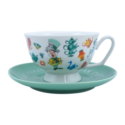 DISNEY - Alice In Wonderland - Cup & Saucer Set Boxed