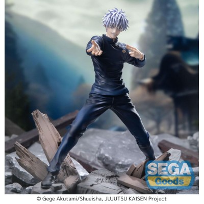 JUJUTSU KAISEN Hidden Inventory/Premature Death -Satoru Gojo Fierce Battle Luminasta Sega PVC Figure 18 cm