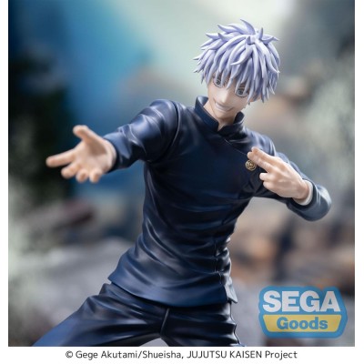 JUJUTSU KAISEN Hidden Inventory/Premature Death -Satoru Gojo Fierce Battle Luminasta Sega PVC Figure 18 cm