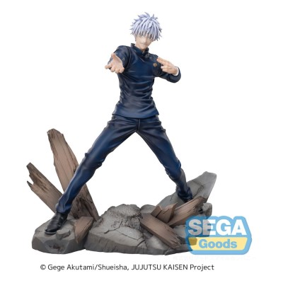 JUJUTSU KAISEN Hidden Inventory/Premature Death -Satoru Gojo Fierce Battle Luminasta Sega PVC Figure 18 cm